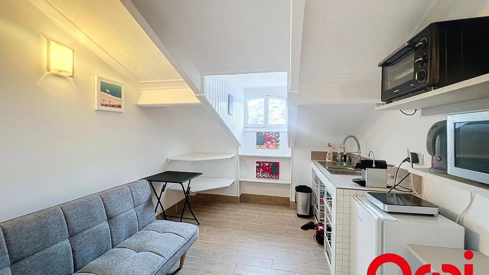 Studio Charmant, Climatise, Dans Un Ancien Palace A Menton - Fr-1-647-45